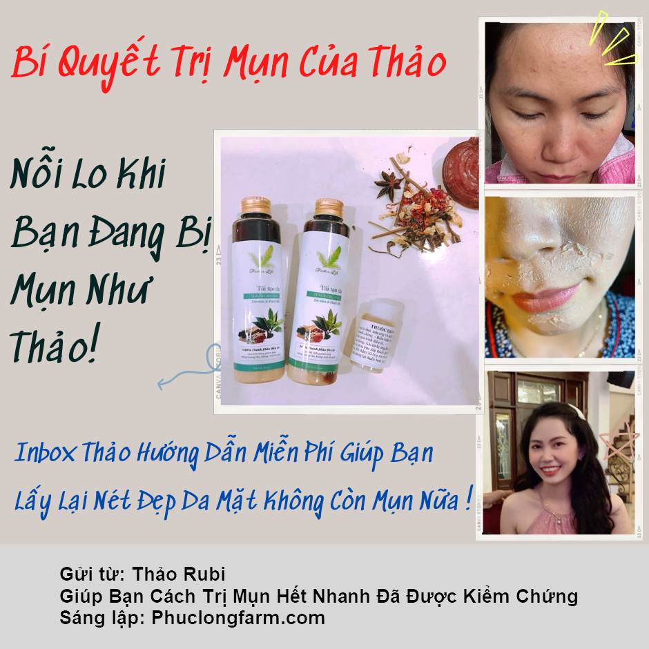 Thuốc Bắc Tái Tạo Da Thảo Mộc Trà